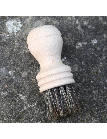 Brosse blaireau soies naturelles THQ made in France 