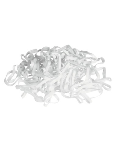 Elastiques à crinière en silicone 500 pièces Noir