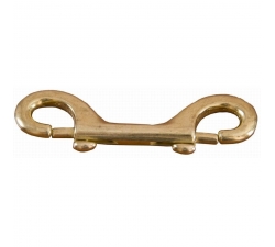 Mousqueton double oeil Or