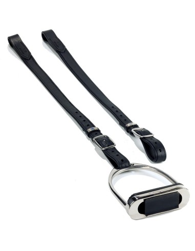 Étrier De Selle Équitation Stubben NT Cuir Fantaisie - Taille 52, Neuf
