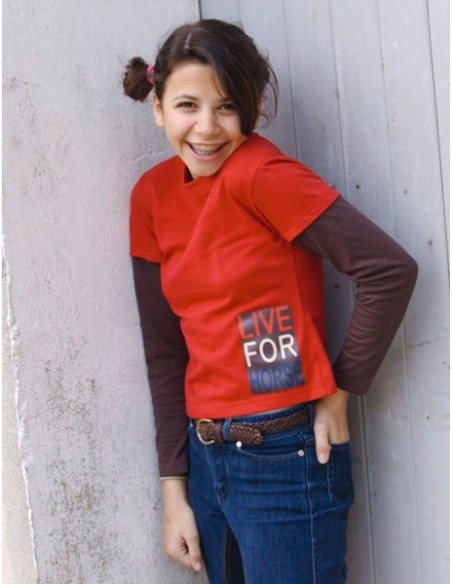 Langes T-Shirt Hohe Qualität Kinder HKM