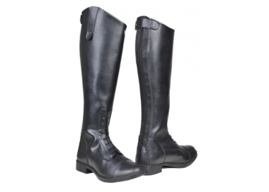 Bottes à lacets cuir synthétique enfants 32 au 39