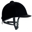 Bombe casque velours norme EN 1384