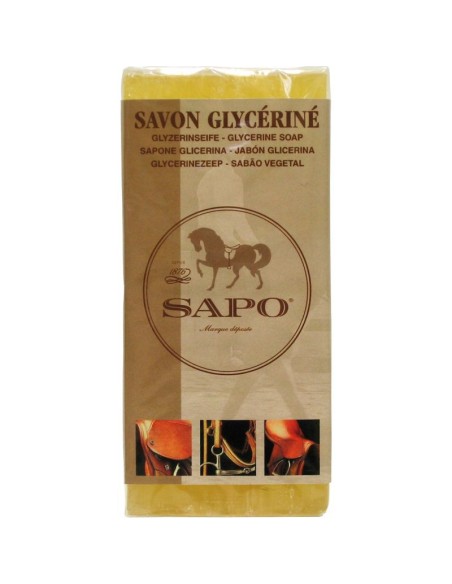 Sapo Savon Glycériné pour cuirs pain, 250 grs 