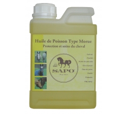 SAPO Huile de poisson type morue