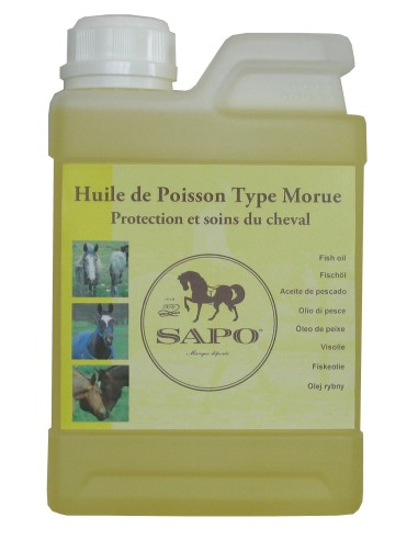 SAPO Huile de poisson type morue