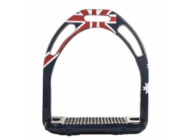 HKM Étriers aluminium Flags