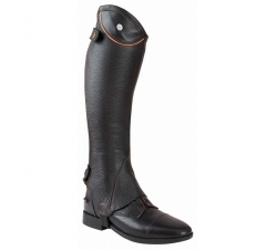 Mini chaps compet luxe TdeT Noir / Marron