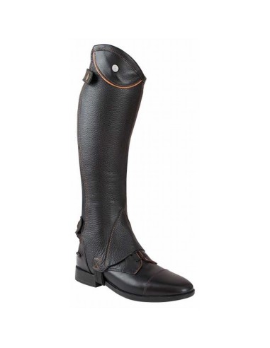 Mini chaps compet luxe TdeT Noir / Marron