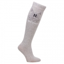 Chaussettes d'équitation HV-Polo 80% coton + élastane Silvergrey