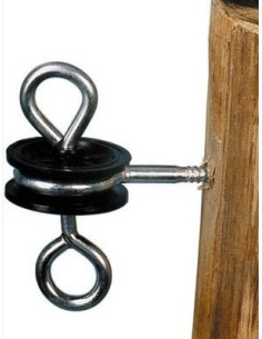Isolateur double ancrage de porte X 2 isolateurs 2