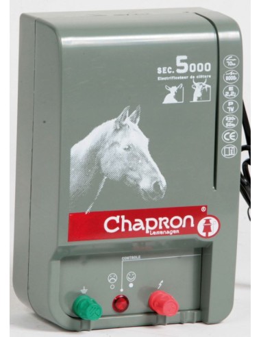 Electrificateur secteur SEC 5000 cloture électrique 3 joules Chapron Lemenager