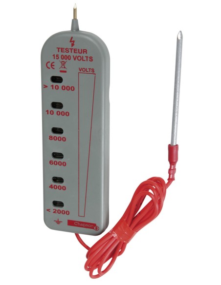 Testeur multi contrôle pour cloture électrique 15 KV Chapron Lemenager