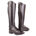 bottes-a-lacet-cuir-synthetique-standard-pour-dames