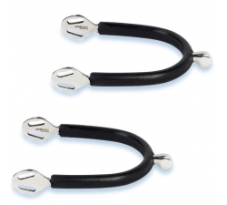 Achetez éperon pour homme en acier inoxydable avec revêtement en caoutchouc Achetez éperon pour homme en acier inoxydable avec revêtement en caoutchouc