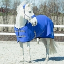 Couverture séchante polaire Horze Kids' and Pony Bleu