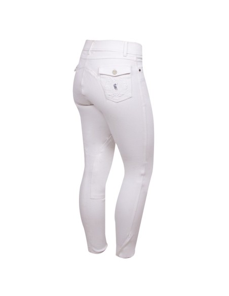 Pantalon d'équitation Luba HV Polo Blanc
