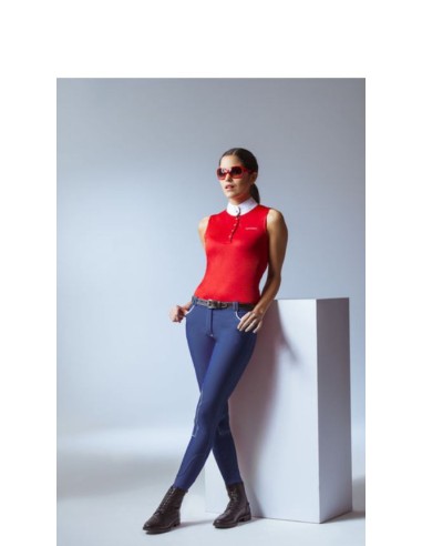 Pantalon d'équitation Verona à galon argent
