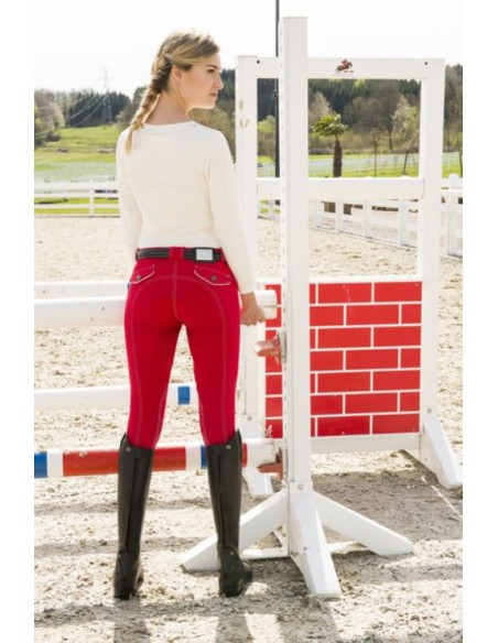 Pantalon d'équitation Verona à galon argent