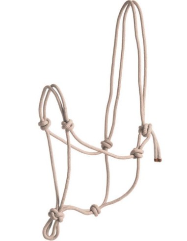 Licol corde first Beige