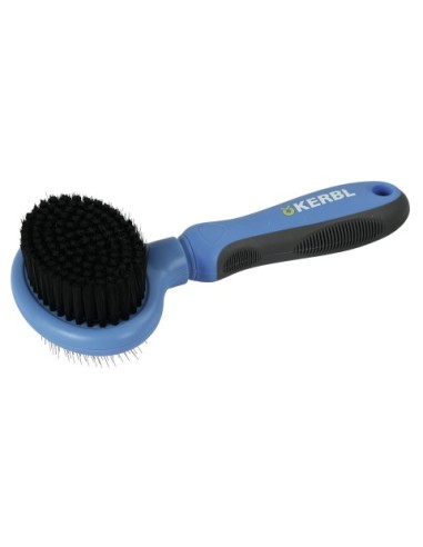 Brosse double flexible pour chien