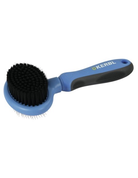 Brosse double flexible pour chien