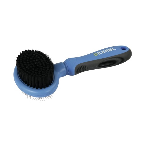 Brosse double flexible pour chien