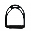 Etriers aluminium profil 5 étoiles DMH Equitation Noir