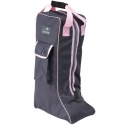 Sac à bottes Equi-Thème Gris / Rose