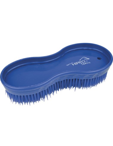 Brosse Hippo-Tonic multifonction Bleu roi