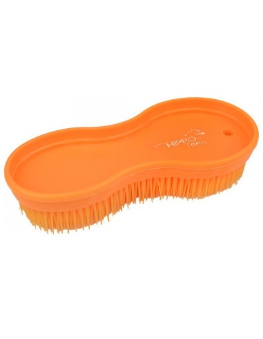 Brosse Hippo-Tonic multifonction Orange