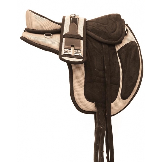 Selle D'endurance KGN International - Cuir Noir - Tailles 15 à 18 Pouces - Neuf