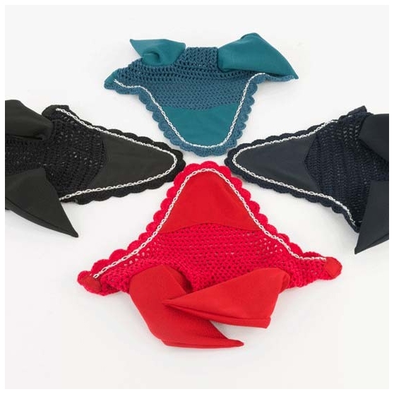 Bonnet anti-mouche cheval en coton égyptien
