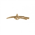 Broche pour cravate de concours or
