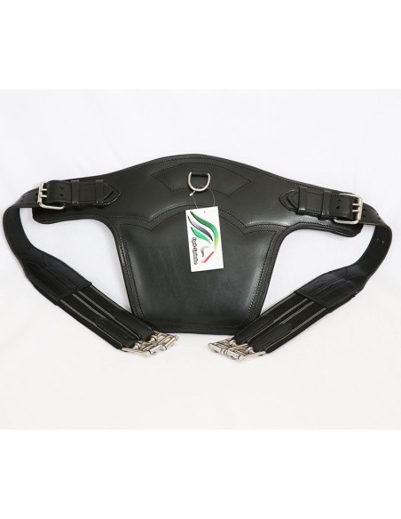Sangle à bavette cuir réglable 95 à 145