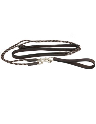 Rênes allemandes cuir corde DMH Equitation