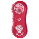 KERBL Magique Brosse pour Chiens Rouge