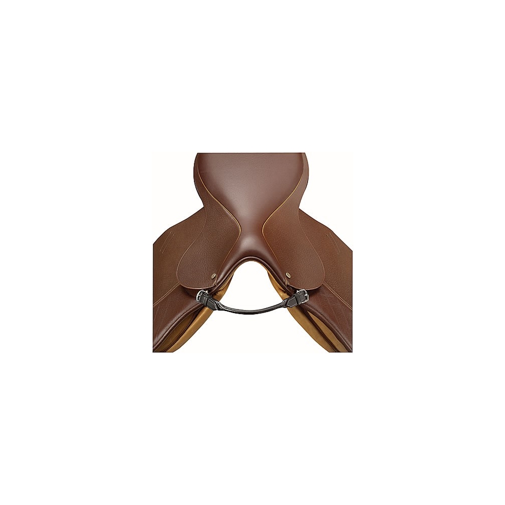 Poignée de selle Courroie de maintien et de montoir Marron