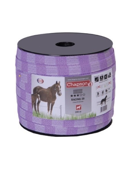 Ruban pour cloture gamme éco 40mm 200 mètres
