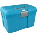 Coffre de pansage Norton Turquoise / Gris