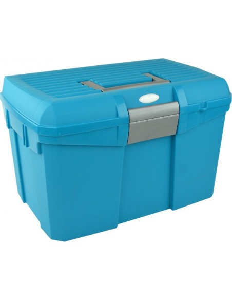 Coffre de pansage Norton Turquoise / Gris