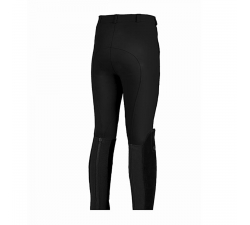 HORZE Mia Pantalon d'équitation thermique taille haute avec assise complète en silicone, Noir HORZE Mia Pantalon d'équitation thermique taille haute avec assise complète en silicone, Noir