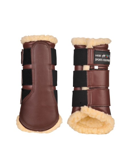 Guêtres Confort HKM Marron foncé