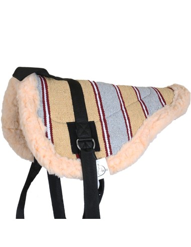 Bareback pad selle tapis de monte à cru Gris