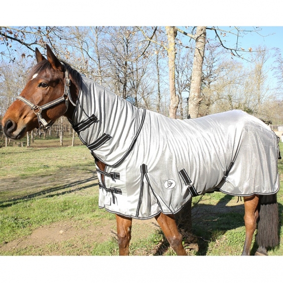 Chemise anti-mouches avec couvre encolure intégré
