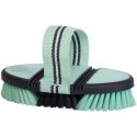 Brosse de pansage souple Flexi Impulz Imperial Rding Menthe