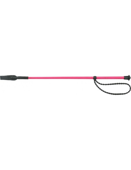 Cravache WHIP & GO Twist courte 53 cm Fuchsia