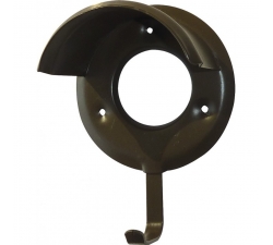 Porte bride métal gainé plastique