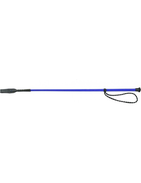 Cravache WHIP & GO Twist courte 53 cm Bleu roi