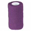 Bande adhérente de travail ou de soins 10 cm Flex-Wrap Violet